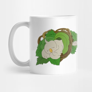 Cute Sleeping Bird Mug